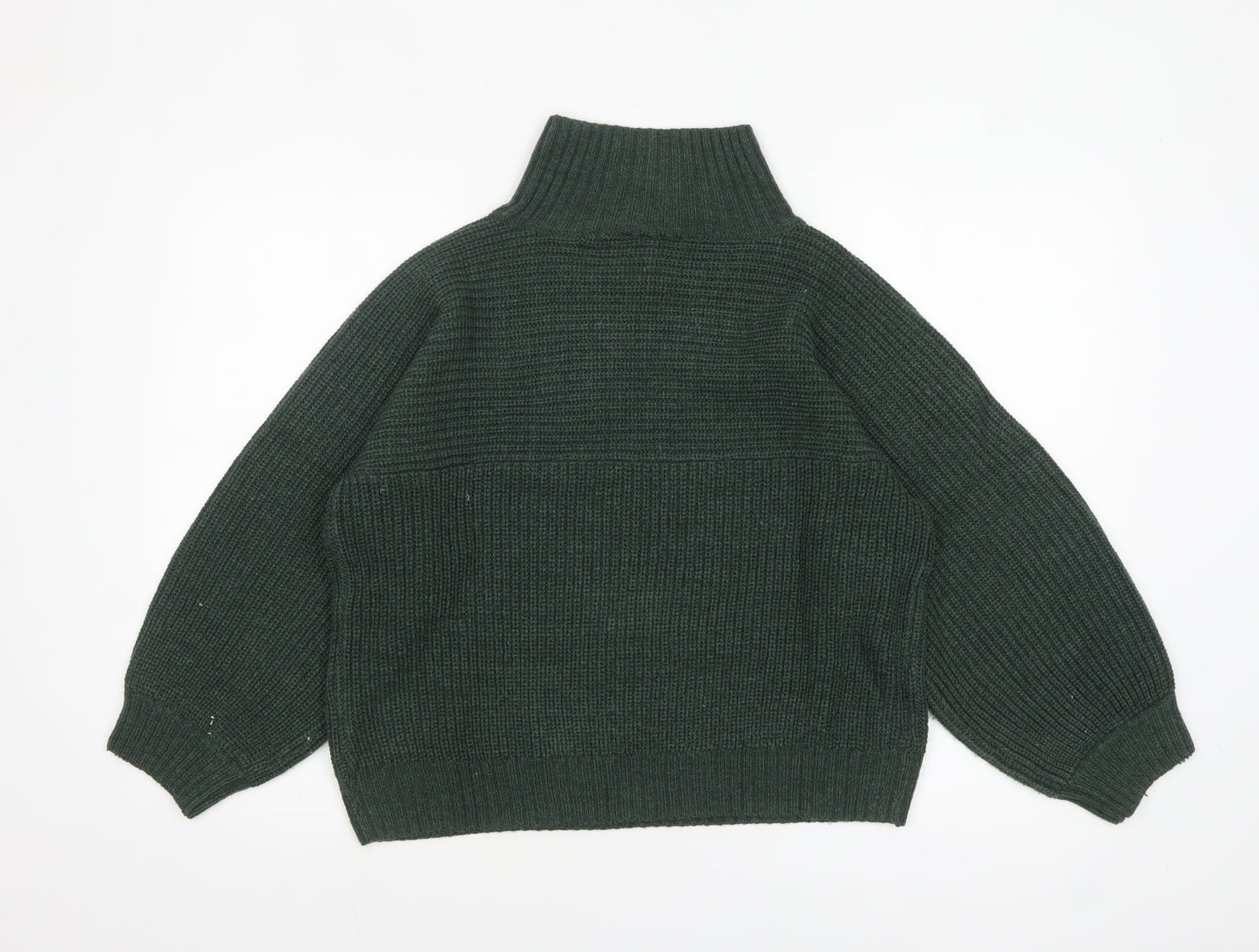 Womens UK Size S Monki Green Pullover Jumper