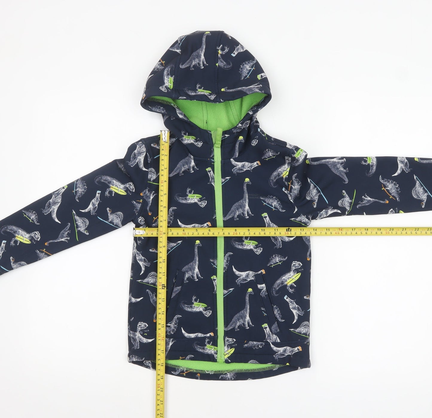 Boys UK Size 5-6 Years Mountain Warehouse Blue Soft Shell