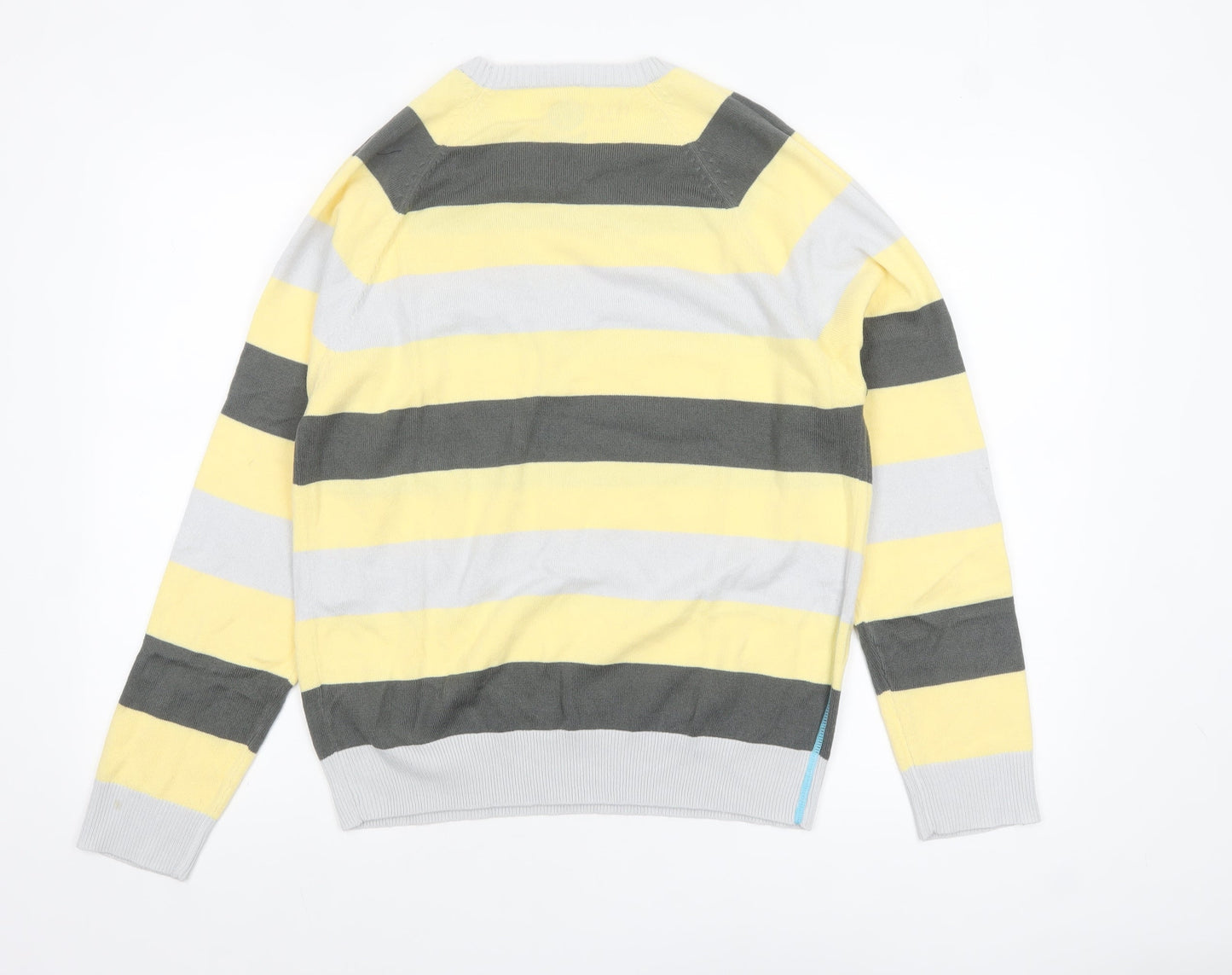 River Island Women's Multicoloured Striped Pullover Jumper M