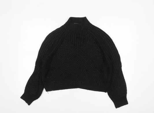 Womens UK Size M Mint Velvet Black Pullover Jumper