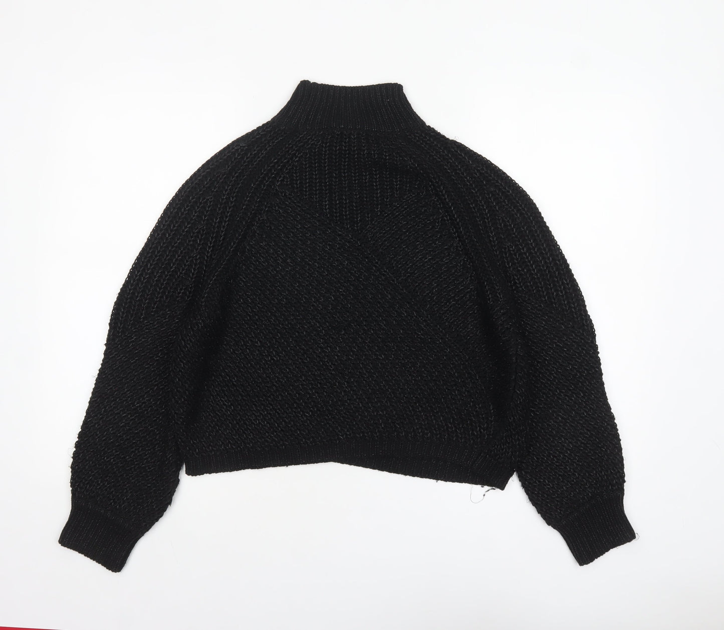 Womens UK Size M Mint Velvet Black Pullover Jumper