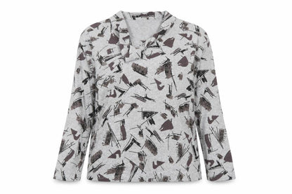 Womens UK Size 14/16 TIGI Grey Pullover Jumper