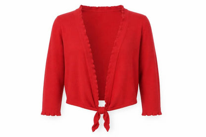 Womens UK Size 14 Laura Ashley Red Cardigan Jumper