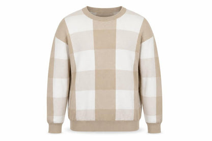 Mens UK Size M Selected Homme Beige Pullover Jumper