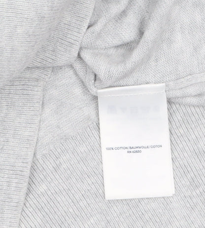 Womens UK Size L Lands' End Grey Cardigan Jumper
