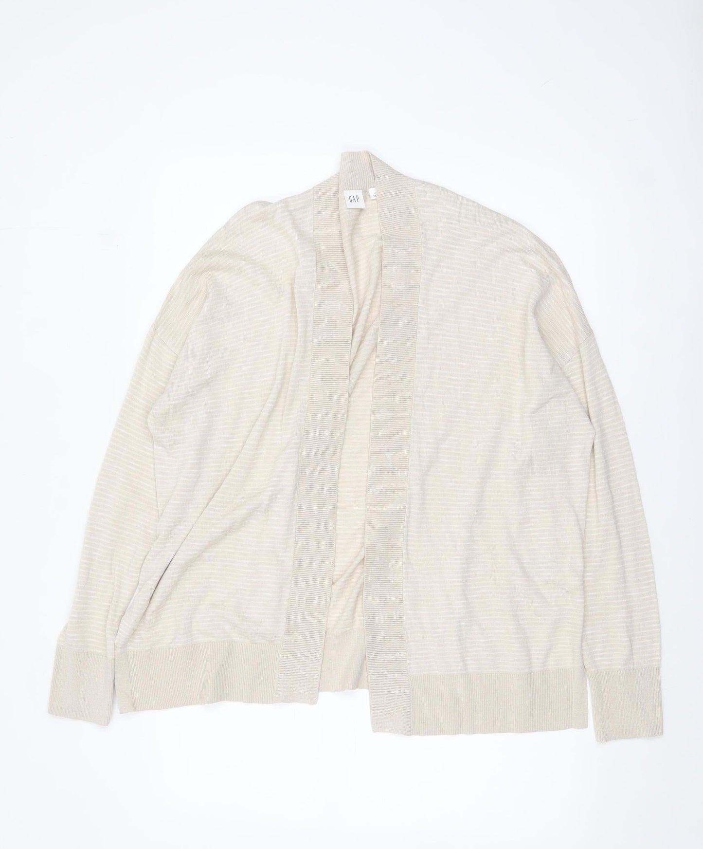 Womens UK Size L Gap Beige Cardigan Jumper