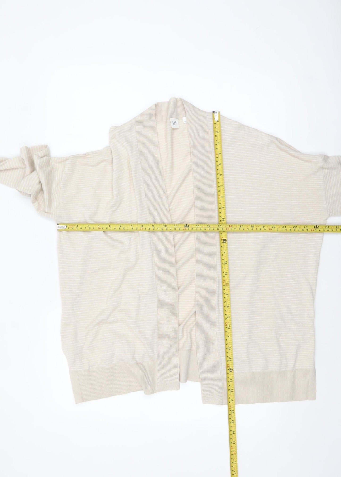 Womens UK Size L Gap Beige Cardigan Jumper