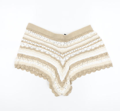 Womens UK Size 12 H&M Regular Fit Hot Pants Shorts