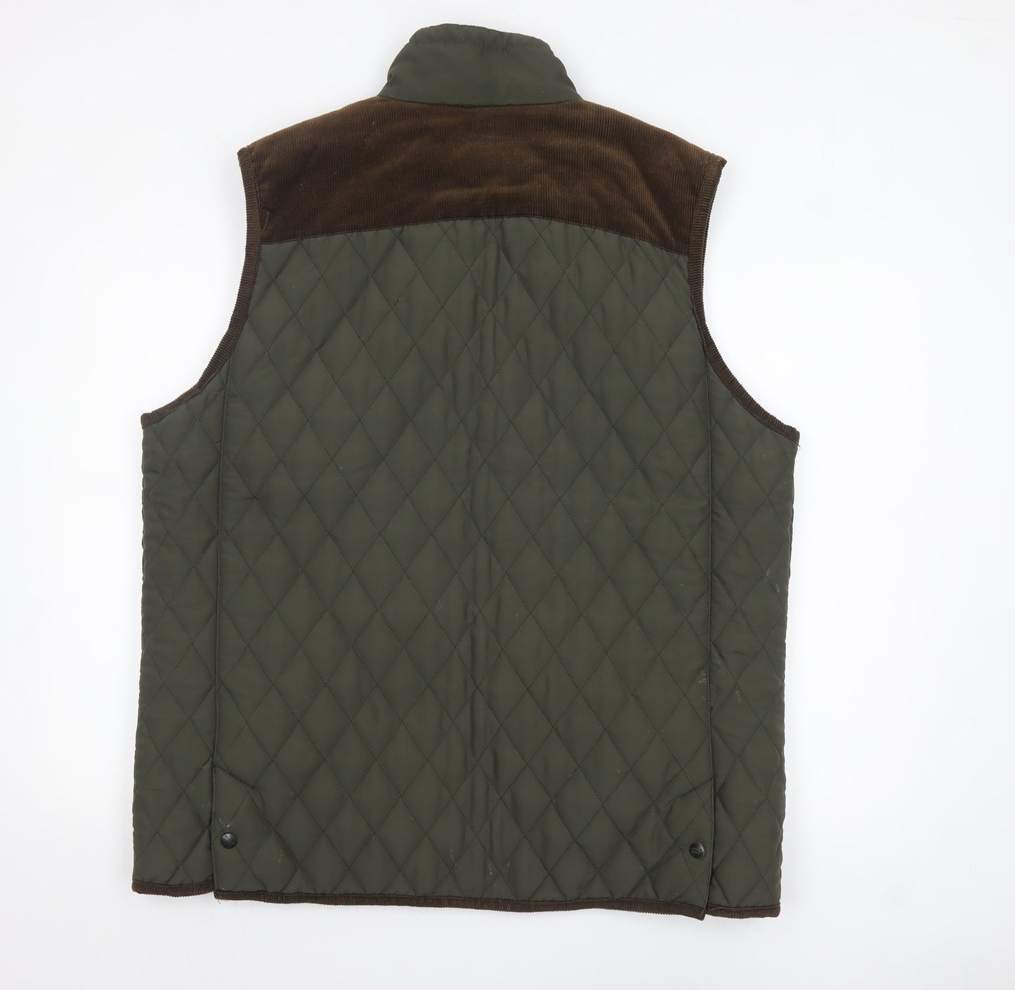 Mens UK Size XL Country Estate Green Quilted Coat
