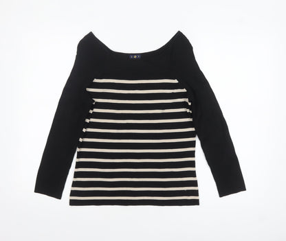 Womens UK Size M I W I Black Pullover Jumper