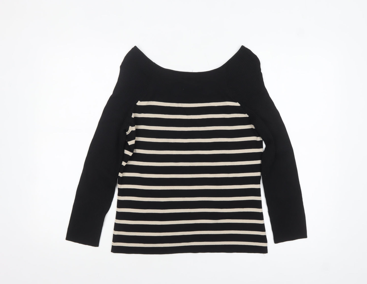 Womens UK Size M I W I Black Pullover Jumper