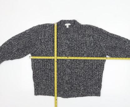Womens UK Size M Topshop Grey Pullover Jumper