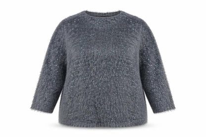 Womens UK Size 16 Marks and Spencer Grey Pullover Jumper