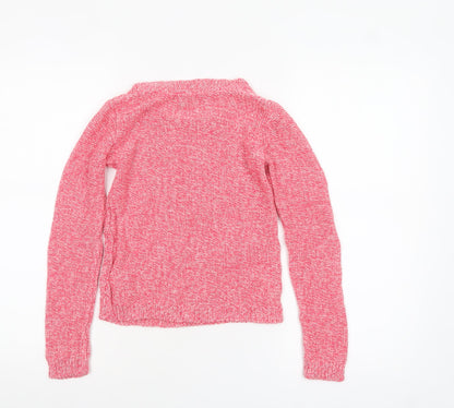 Girls UK Size 10-11 Years Gap Pink Pullover Jumper