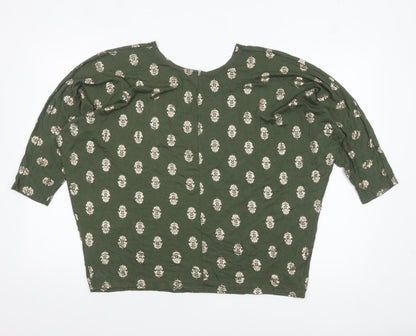 Womens UK Size L Kim & Cami Green Pullover Jumper