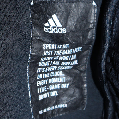 Mens UK Size L adidas Black Full Zip Sweatshirt