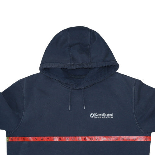 Mens UK Size M Carhartt Blue Pullover Hoodie