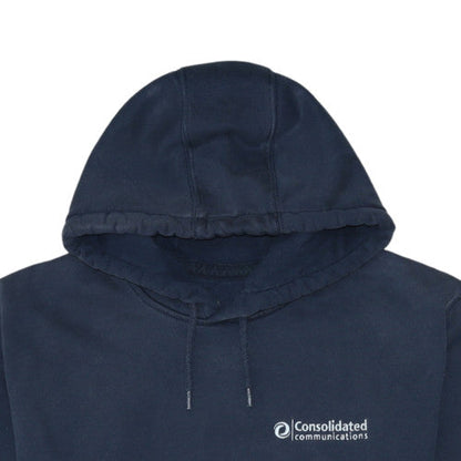 Mens UK Size M Carhartt Blue Pullover Hoodie