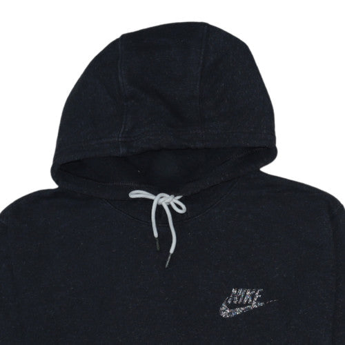 Mens UK Size S Nike Black Pullover Hoodie