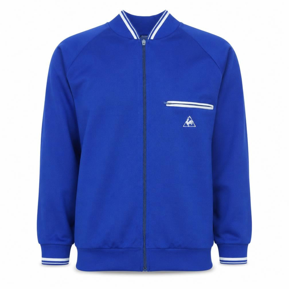 Mens UK Size S le coq sportif Blue Full Zip Sweatshirt