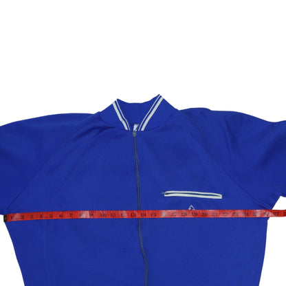 Mens UK Size S le coq sportif Blue Full Zip Sweatshirt
