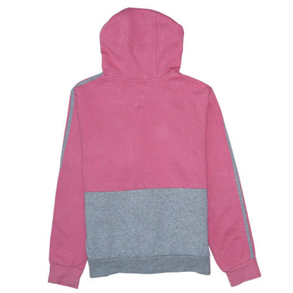 Adidas Girls Pink & Grey Full Zip Hoodie 13-14 Years Sports Fleece Jacket