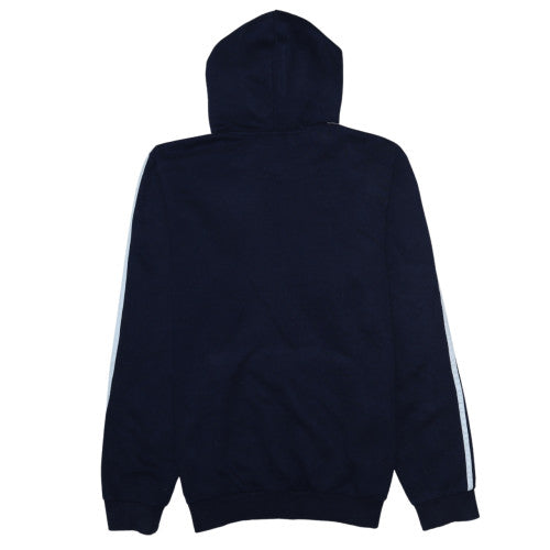 Mens UK Size M adidas Blue Pullover Hoodie