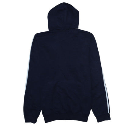 Mens UK Size M adidas Blue Pullover Hoodie