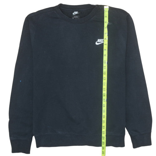 Mens UK Size M Nike Black Pullover Sweatshirt
