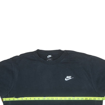 Mens UK Size M Nike Black Pullover Sweatshirt