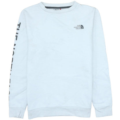 Womens UK Size S The North Face White Pullover Sweatshirt