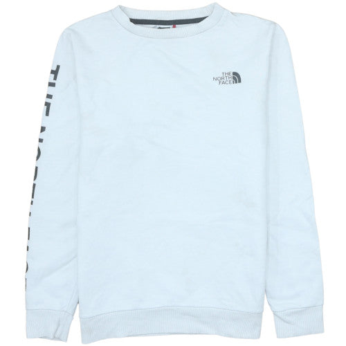 Womens UK Size S The North Face White Pullover Sweatshirt