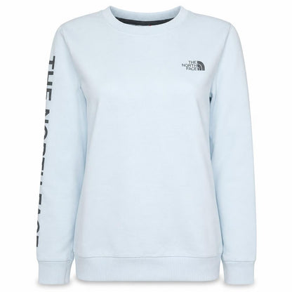 Womens UK Size S The North Face White Pullover Sweatshirt