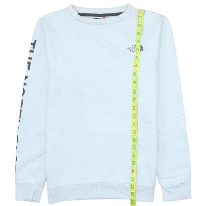 Womens UK Size S The North Face White Pullover Sweatshirt