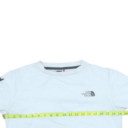 Womens UK Size S The North Face White Pullover Sweatshirt
