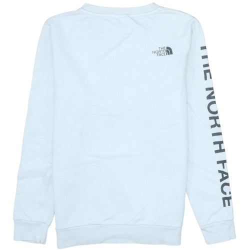 Womens UK Size S The North Face White Pullover Sweatshirt