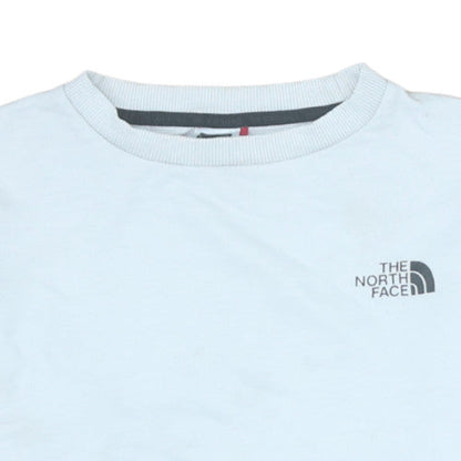 Womens UK Size S The North Face White Pullover Sweatshirt