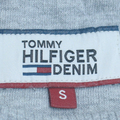 Mens UK Size S Tommy Hilfiger Denim Grey Pullover Sweatshirt