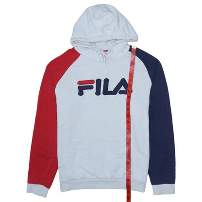 Mens UK Size M FILA Multicoloured Pullover Hoodie