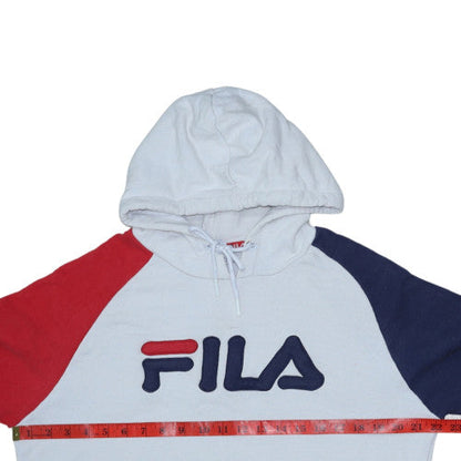 Mens UK Size M FILA Multicoloured Pullover Hoodie