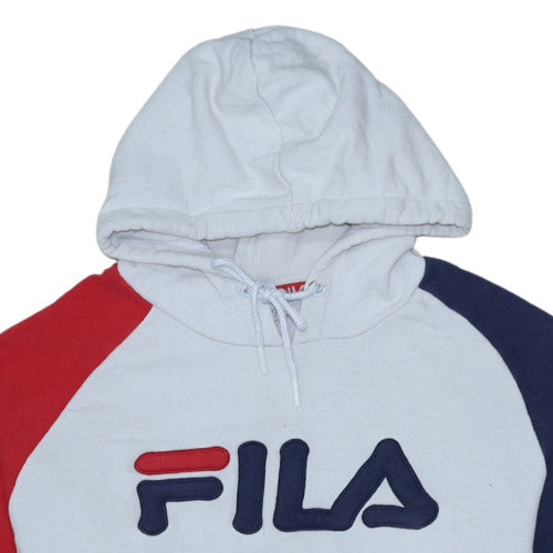 Mens UK Size M FILA Multicoloured Pullover Hoodie