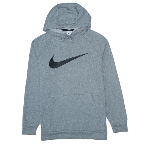 Mens UK Size M Nike Grey Pullover Hoodie