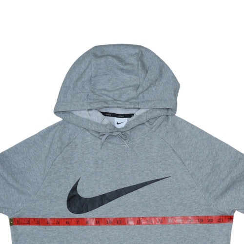 Mens UK Size M Nike Grey Pullover Hoodie