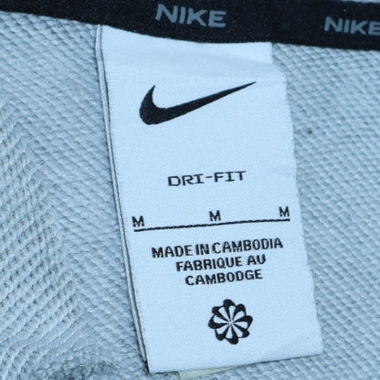 Mens UK Size M Nike Grey Pullover Hoodie