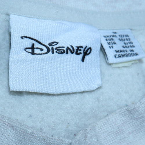 Womens UK Size M Disney Grey Pullover Sweatshirt