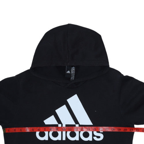 Mens UK Size M adidas Black Pullover Hoodie