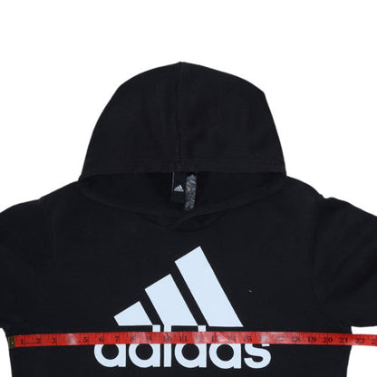Mens UK Size M adidas Black Pullover Hoodie