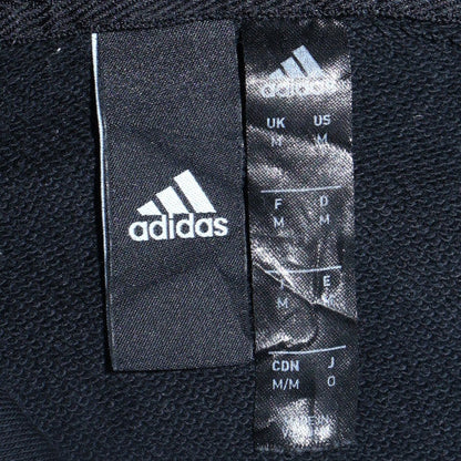 Mens UK Size M adidas Black Pullover Hoodie
