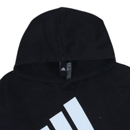 Mens UK Size M adidas Black Pullover Hoodie