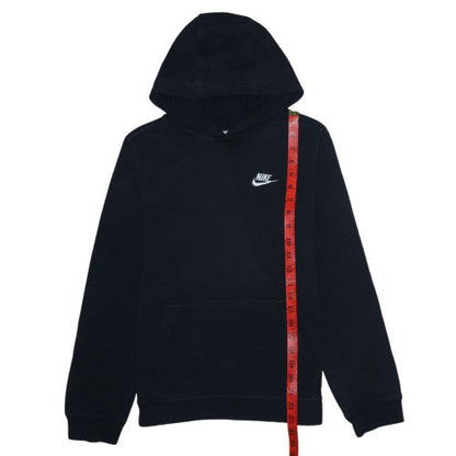 Teens UK Size M Nike Black Pullover Hoodie